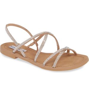 Steve Madden Rita Embellished Strappy Sandal, 7M
